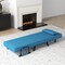 3-in-1 Versatile 6-Positon Adjustable Sleeper Bed with Padded Seat and Back